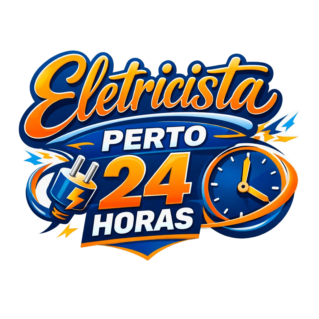 Logotipo Eletricista Perto 24h